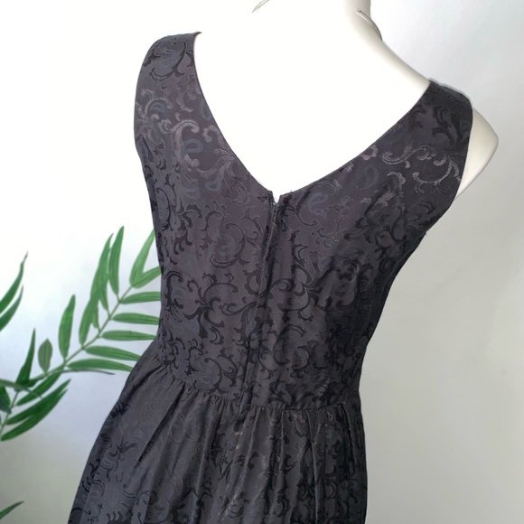 v i n t a g e :: Floral Damask Edwardian Dress Bolero Peplum Jacket Set - Picture 12 of 16